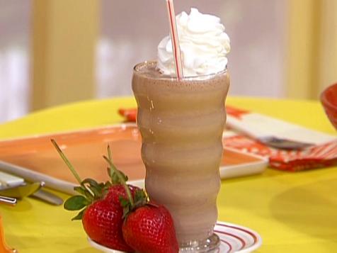 Tipsy Triple-Chocolate Shakes and Strawberries