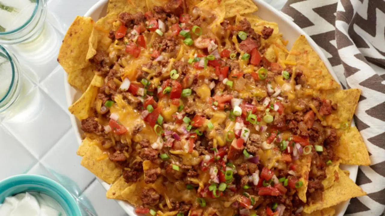 Rachael's Chili Dog Nachos