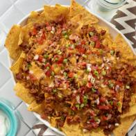 Chili dog nachos