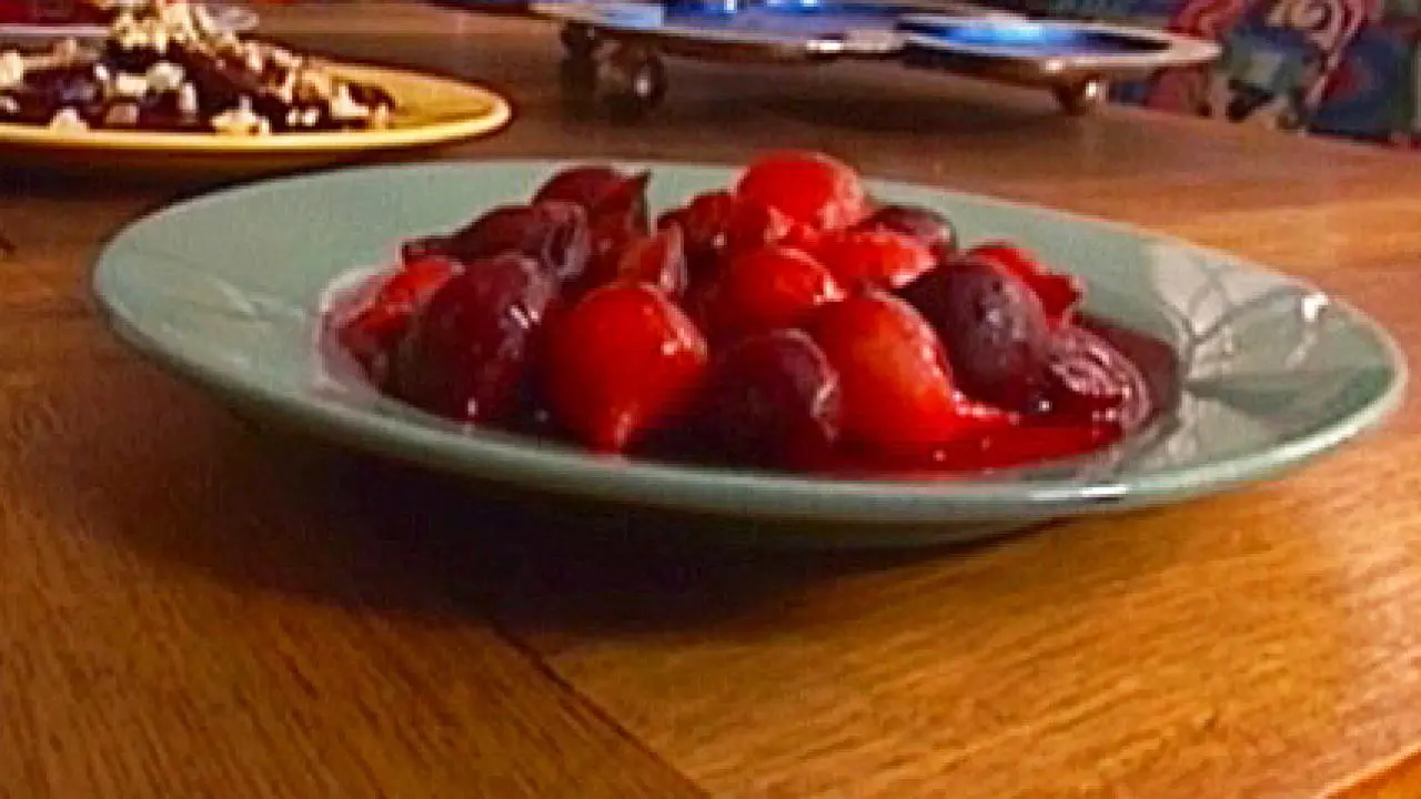 Alton's Glazed Baby Beets