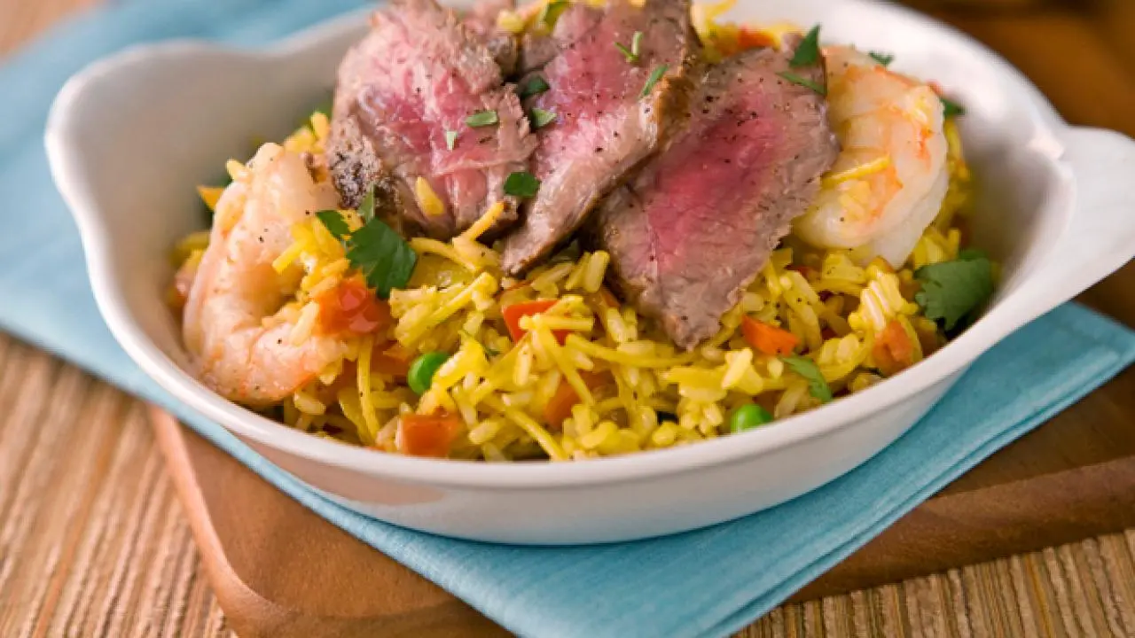 Surf 'n' Turf Paella