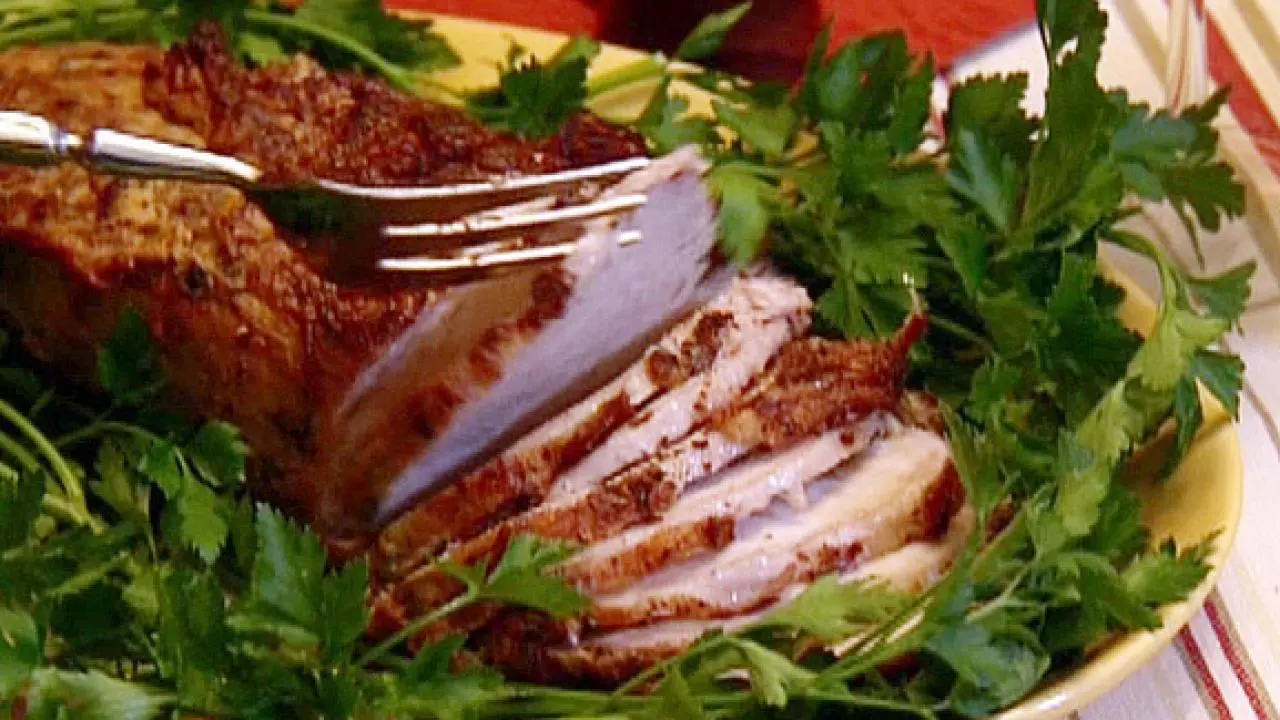 Dijon Mustard Pork Loin