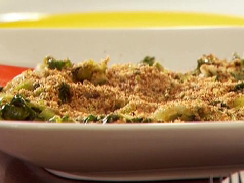 Escarole with Lemon Bread Crumbs