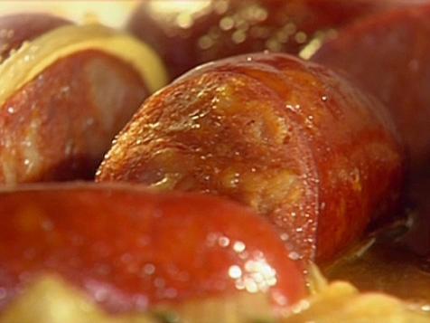 Spanish Chorizo Stewed in Cider