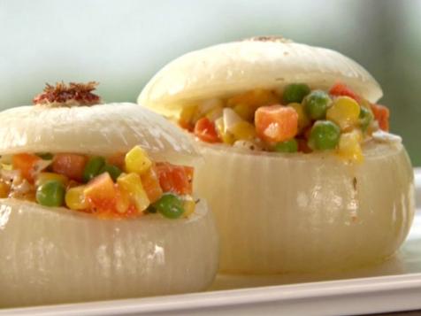 Veggie Stuffed Onions