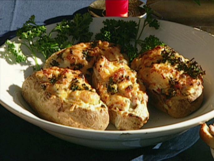 Twice Baked Potatoes Recipe | Food Network