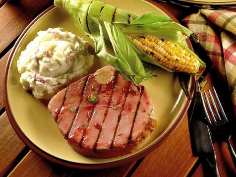 Fiesta Grilled Ham Steak