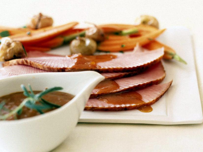 Orange Honey-Glazed Ham Recipe | Food Network