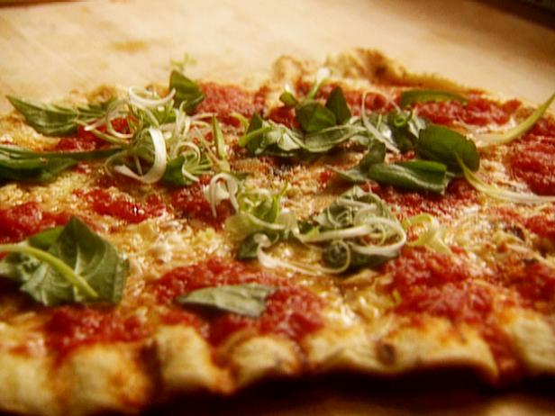 Grilled Pizza Margarita Recipe Food Network