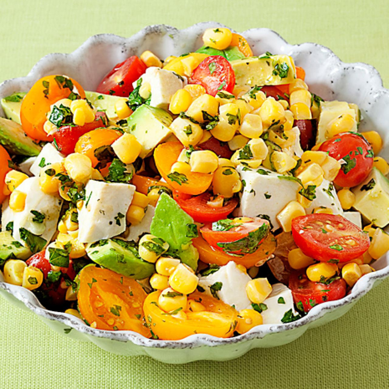 Corn, Tomato, Avocado, and Sugar Snap Pea Salad – Pam's Kitchen