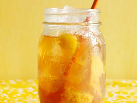 Peach-Ginger Iced Tea