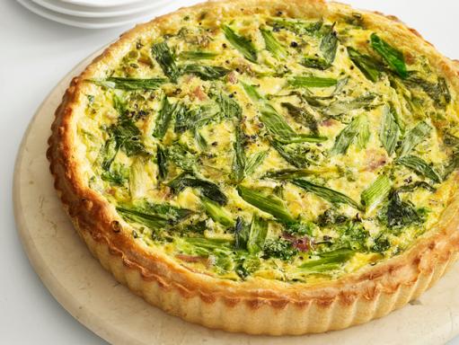 Ricotta, Ham and Scallion Tart Recipe | Food Network Kitchen | Food Network