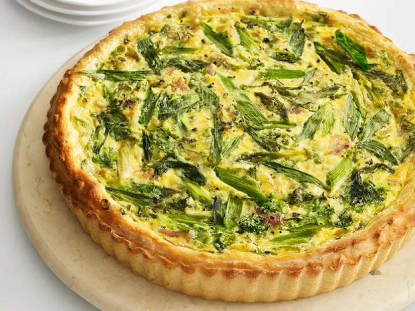 Ricotta, Ham and Scallion Tart Recipe | Food Network Kitchen | Food Network