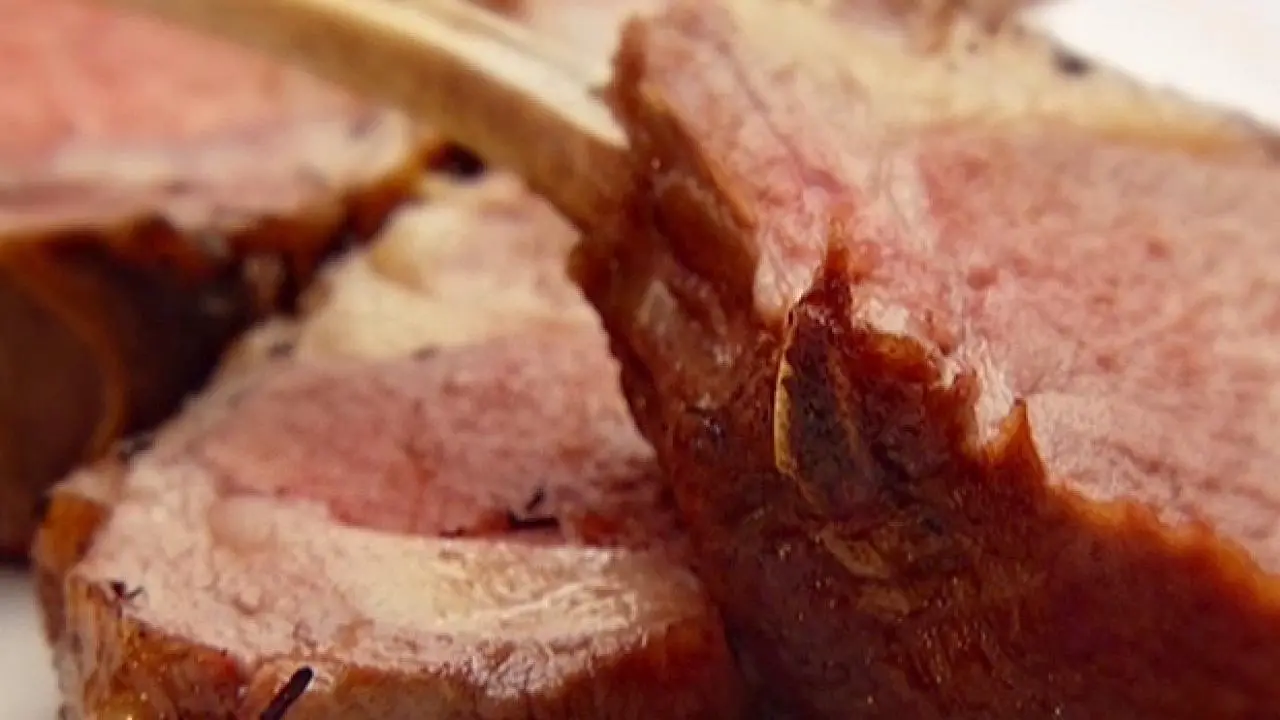 Crispy Rack of Lamb with Honey and Mascarpone Recipe Giada De