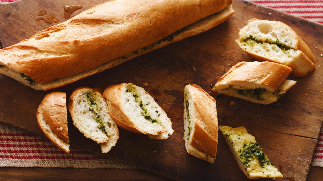 Garlic & Herb Flowerpot Bread