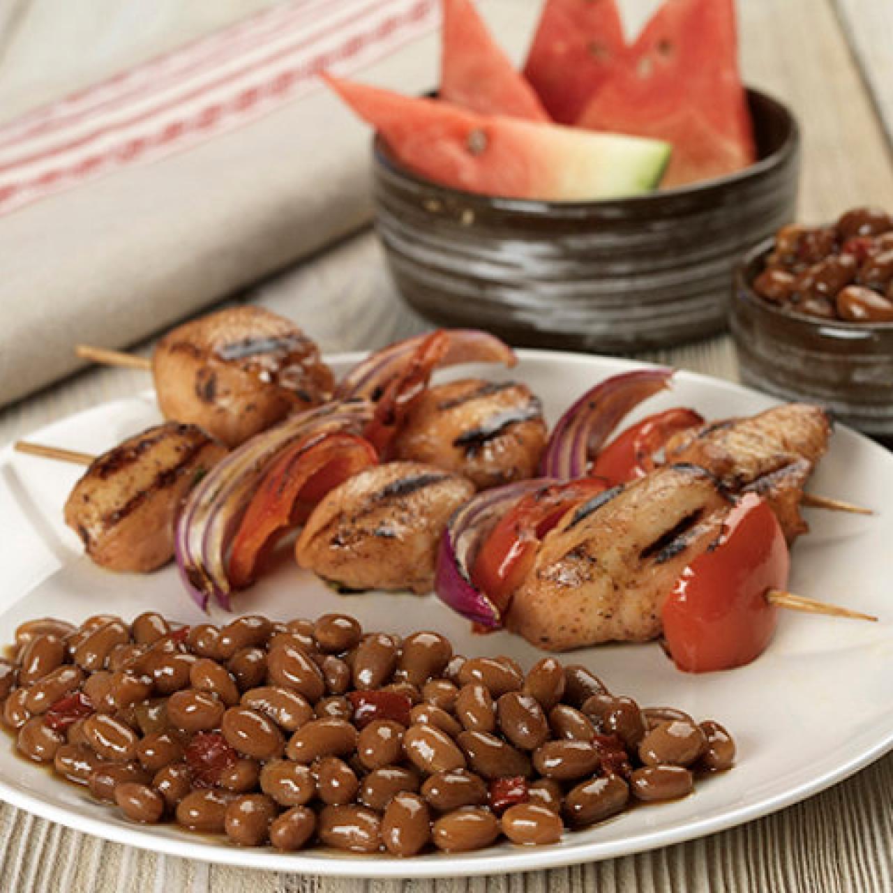 Sweet & Spicy Chicken Skewers ~Sweet & Savory