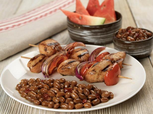Sweet and Spicy Chicken Skewers image