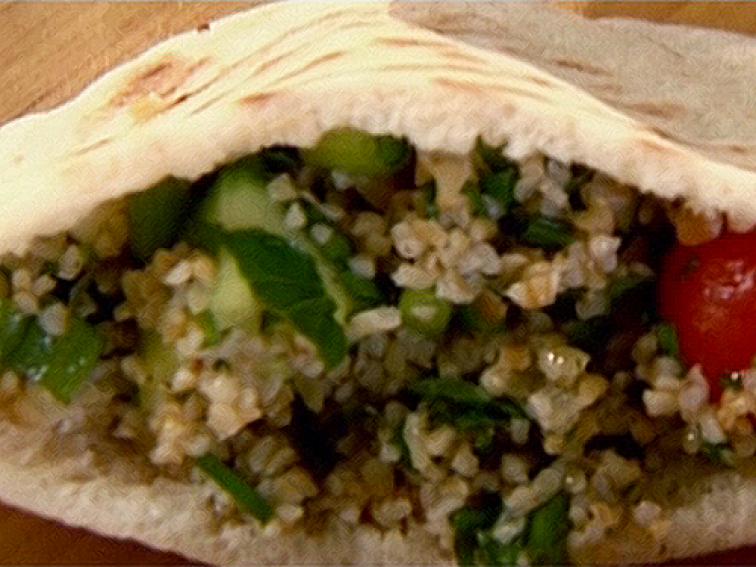 Pita Stuffed with Tabbouleh and Shards of Feta Recipe Ina Garten