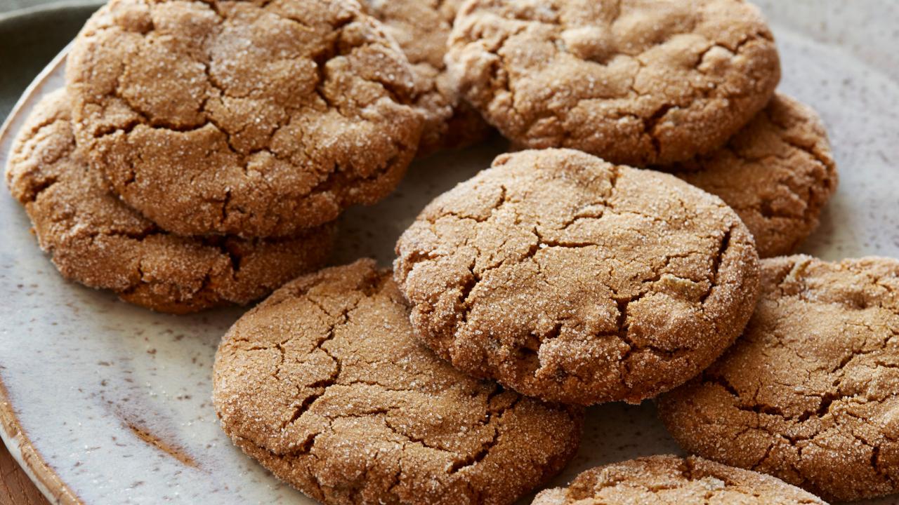 Sugar and Spice Ginger Cookies