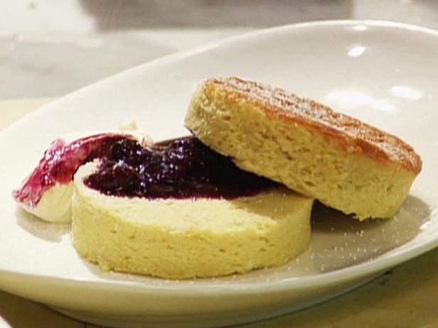 Olive Oil Cake with Blueberries and Mascarpone image