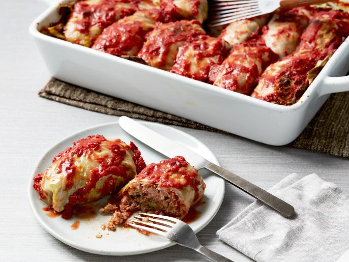 Stuffed Cabbage Rolls (Galumpkis) Recipe Tyler Florence Food Network