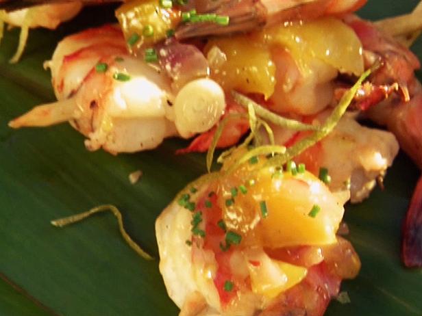 Tequila Lime Shrimp Skewers image