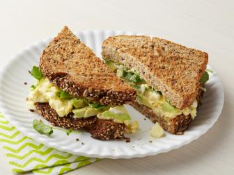 Tyler Florence's Egg Salad Sandwich with Avocado And Watercress As Seen On Food Network's How To Boil Water