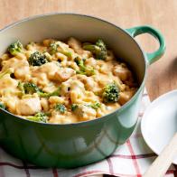 Rachel Ray Mac and Cheddar Cheese with Chicken and Broccoli