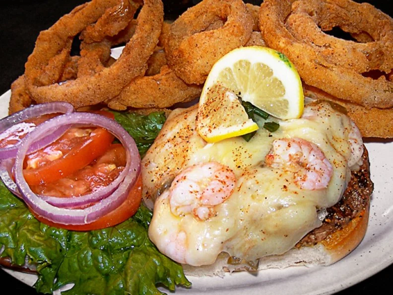 Cajun Shrimp Burger