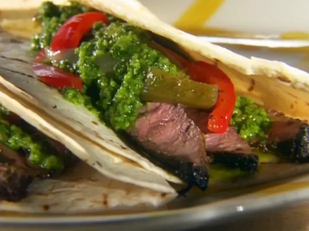 Flank Steak Fajitas Recipe | Sunny Anderson | Food Network