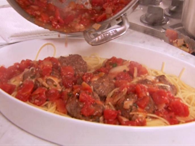 Spaghetti with Meatballs Recipe Food Network