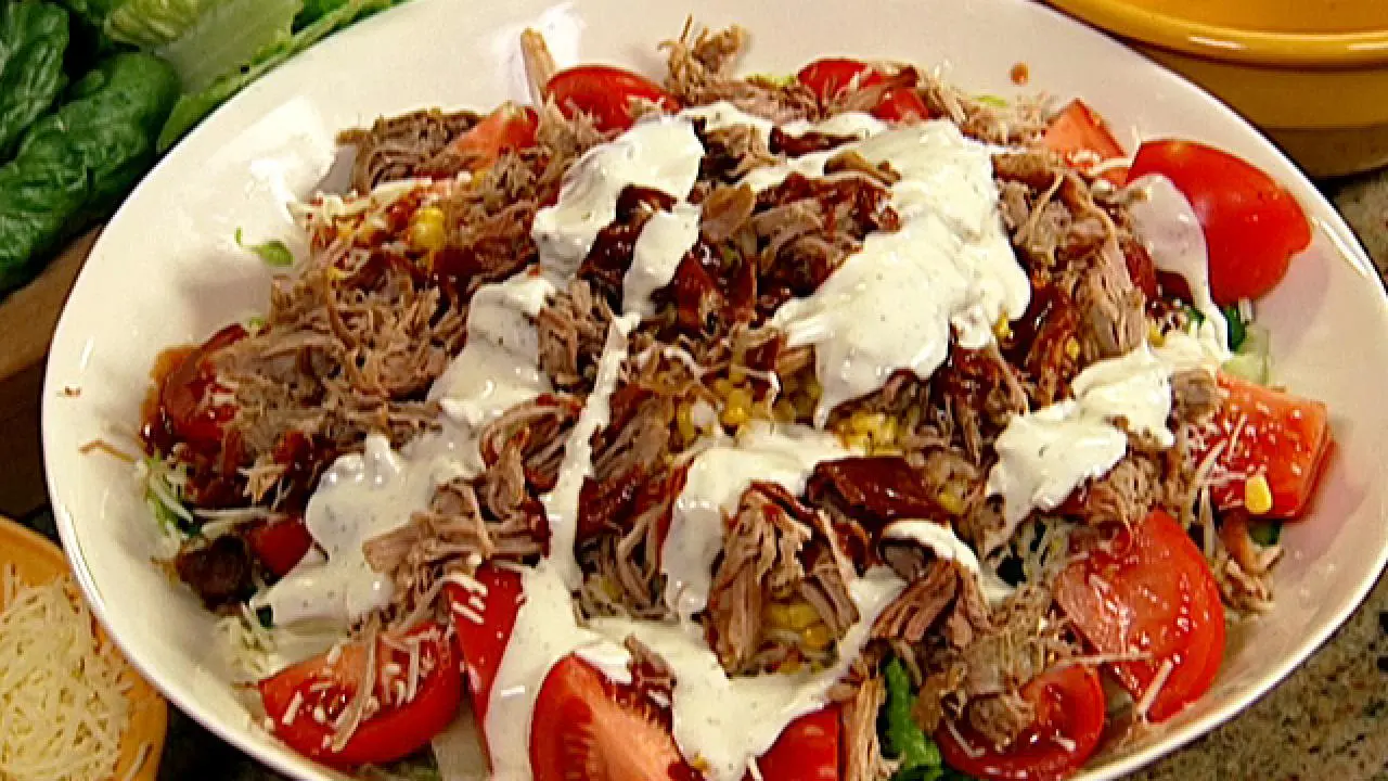Neelys' Barbecue Pork Salad