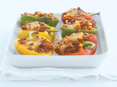 Tri-Color Stuffed Peppers