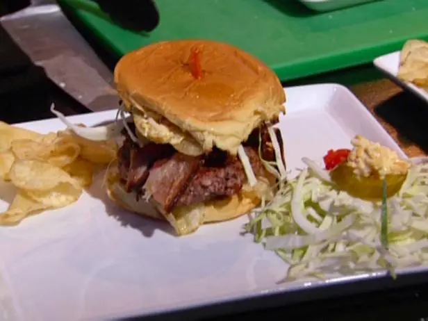 Southern Pimento Cheese Burgers Recipe | Food Network