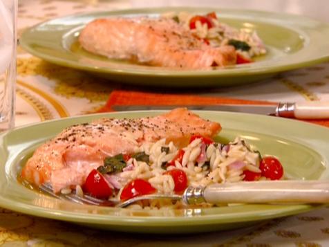 Honey Mustard Glazed Salmon Fillets