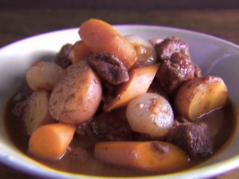 Lamb Stew with Cipolline Onions and Potatoes