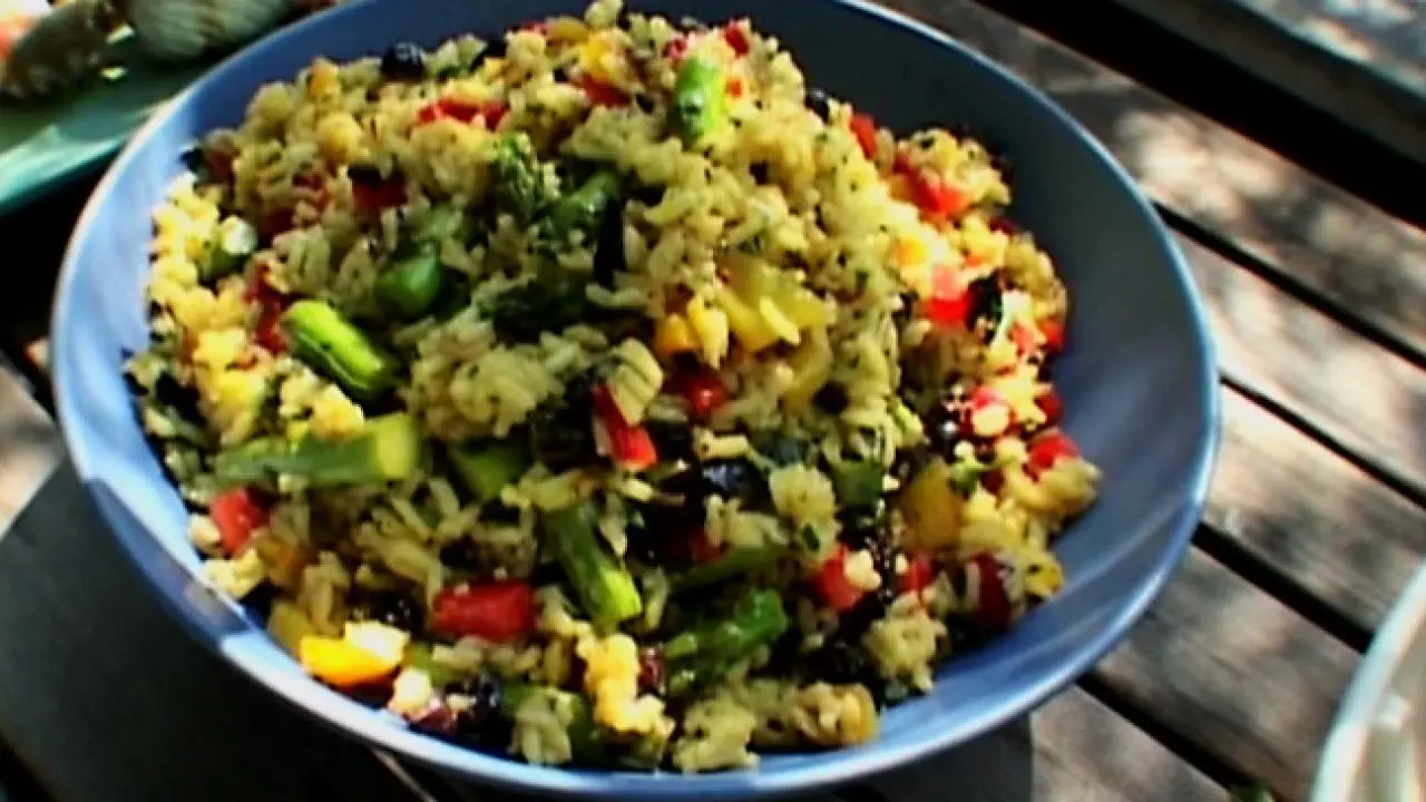 Mediterranean Rice Salad