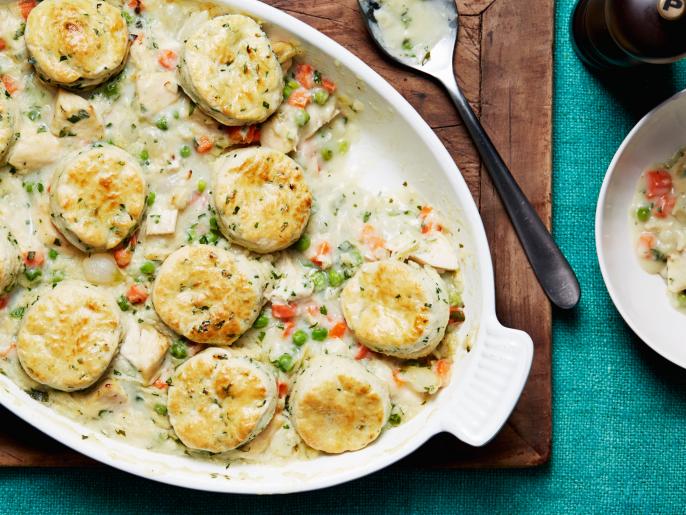 Chicken Stew with Biscuits Recipe | Ina Garten | Food Network