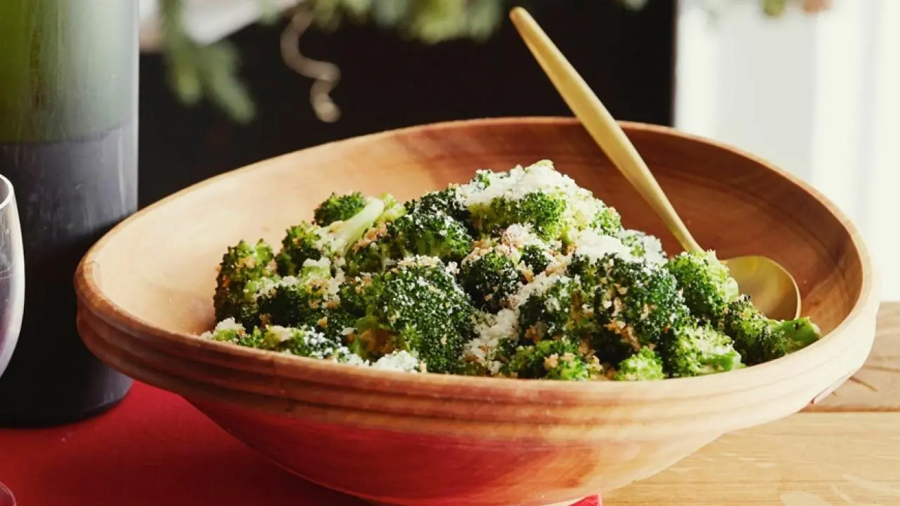 Alton's Oven-Roasted Broccoli
