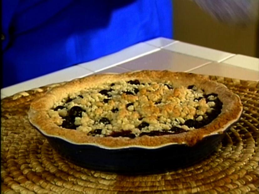 Pollys Perfect Blueberry Pie Recipe Food Network