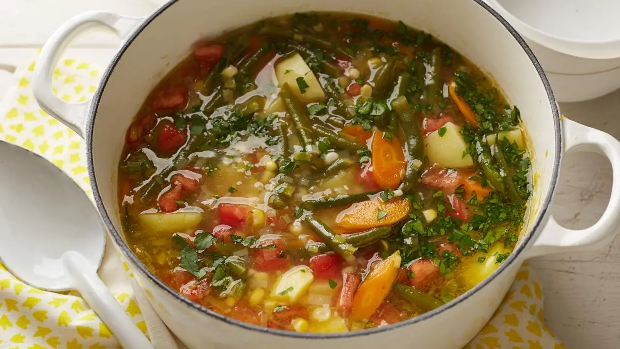 Garden Vegetable Soup Recipe