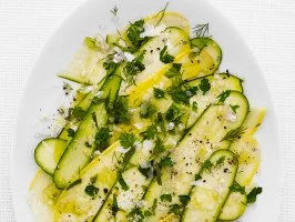Summer Squash Carpaccio
