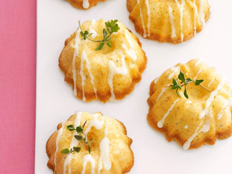 Mini Olive Oil Cakes with Lemon Glaze Recipe Food Network Kitchen Food Network