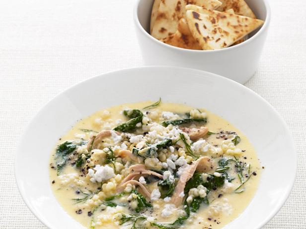 Chicken and Egg Soup with Pastina image