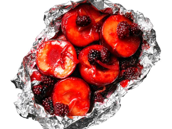 Hot Plums and Berries Recipe Food Network Kitchen Food Network