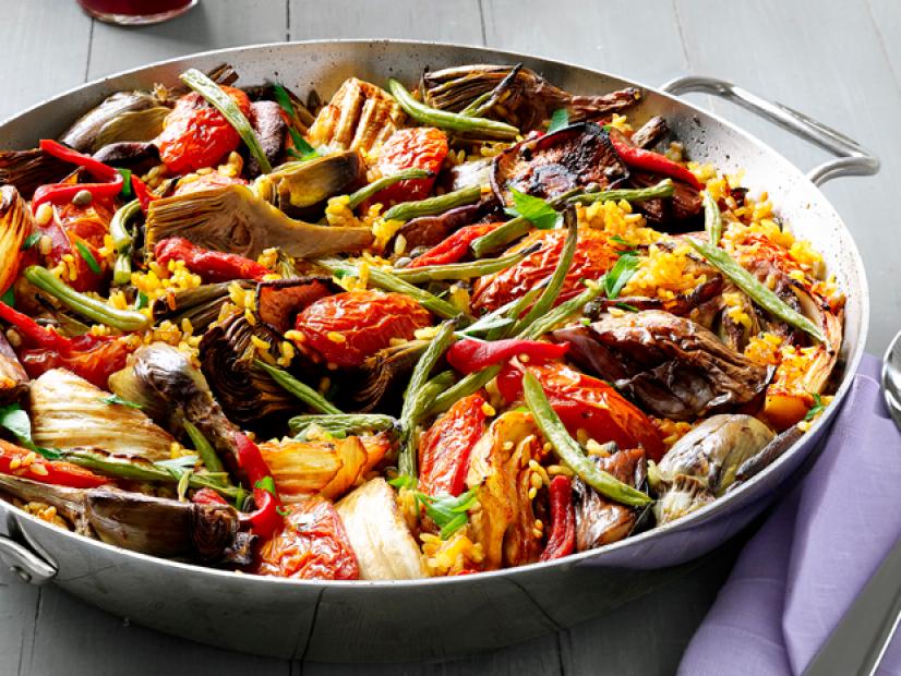 Vegetable Paella Recipe Food Network Kitchen Food Network