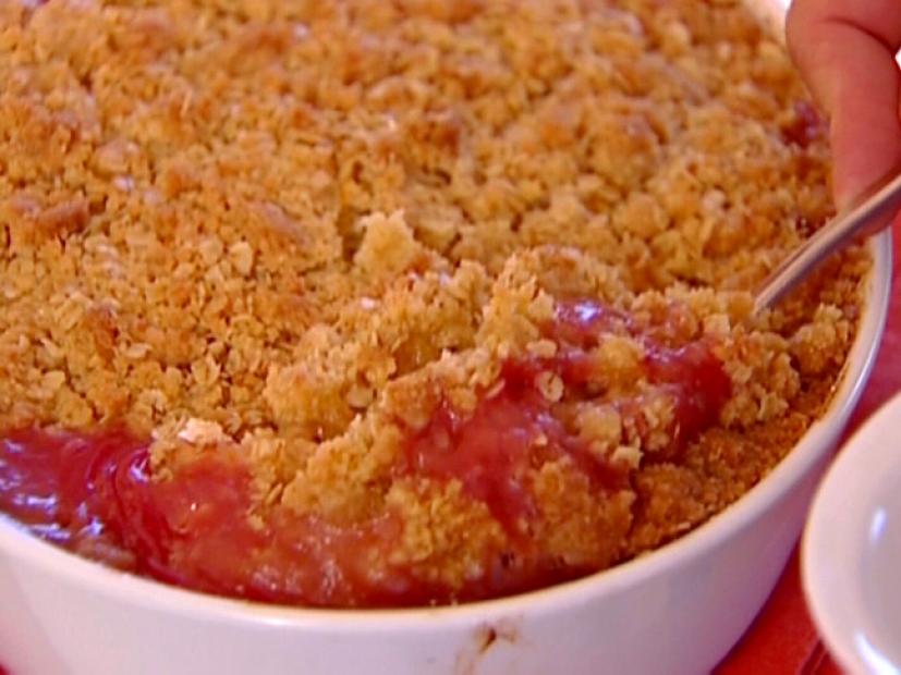 Peach and Raspberry Crisp Recipe Ina Garten Food Network