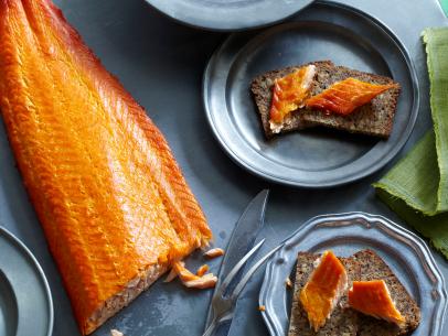 Blini with Smoked Salmon Recipe, Ina Garten