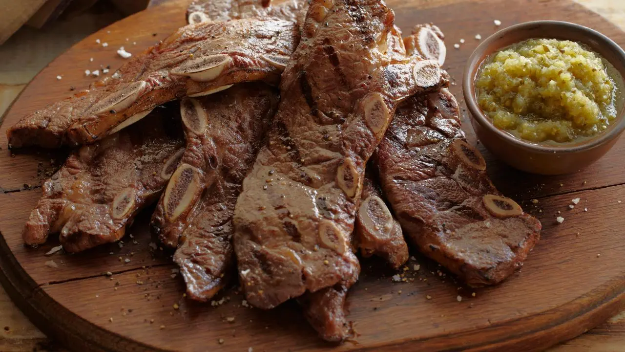Barbecued Short Ribs of Beef - Tira de Asado Recipe | Daisy Martinez ...