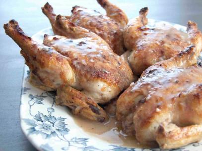 Cornish Hens Au Vin-image